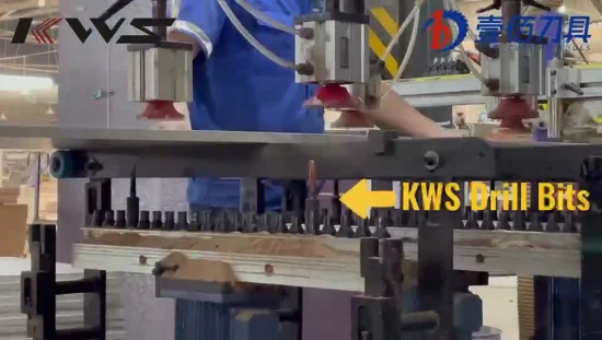 Set di punte per trapano quadrate per la lavorazione del legno Kws, punte per svasatore per scalpello per mortasatura per legno HSS